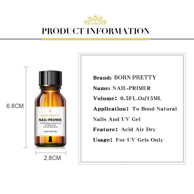 Primer fara acid Born Pretty 15ml - 1 | YEO