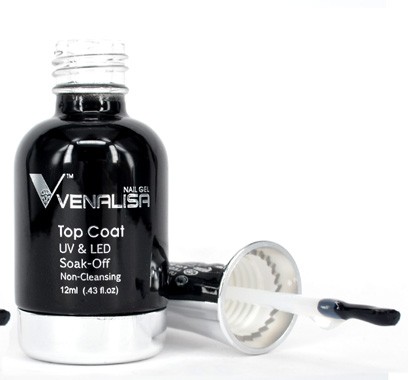 Top Coat No-Wipe Venalisa 12ml - 1 | YEO