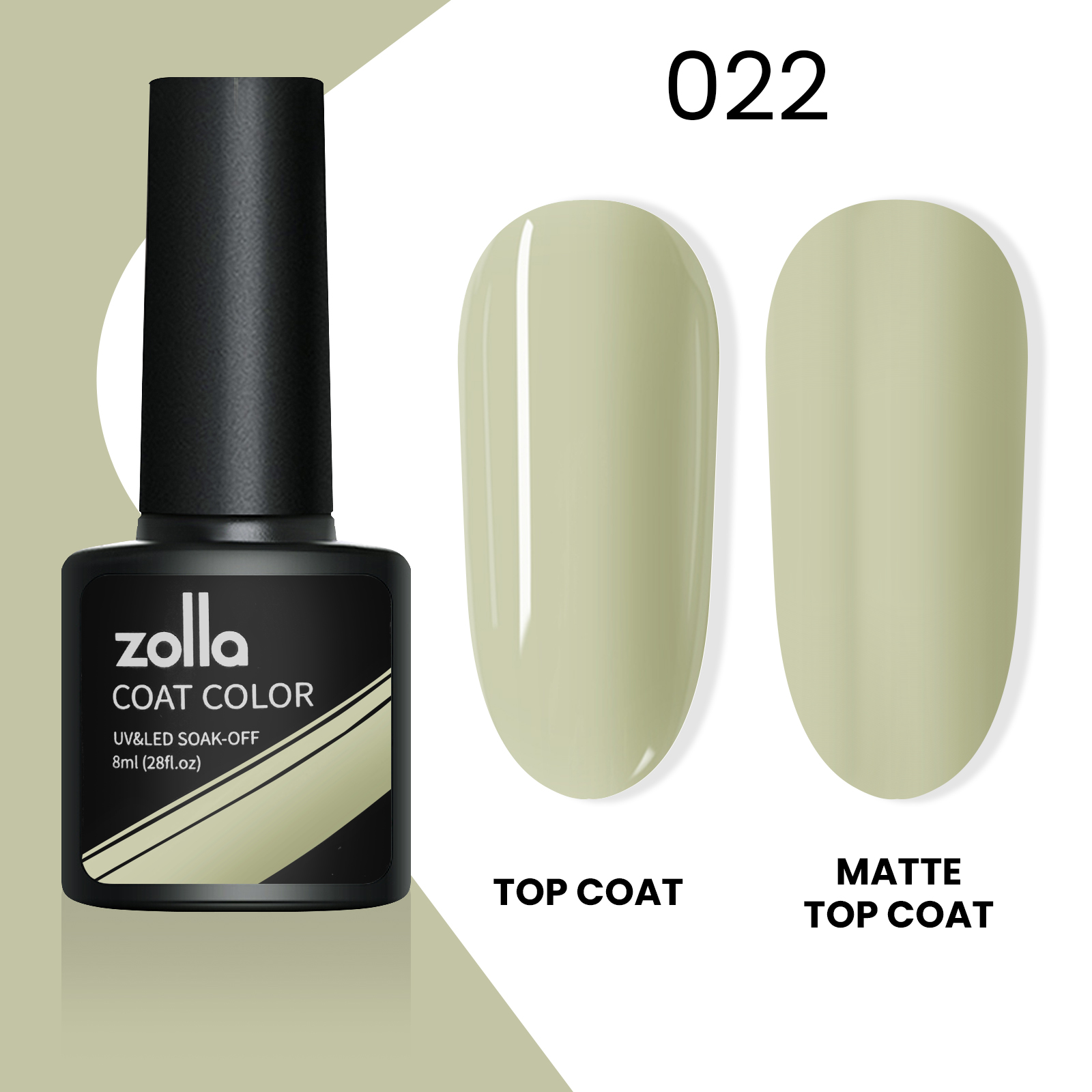 Oja Semipermanenta Zolla - 022 8ml - 1 | YEO