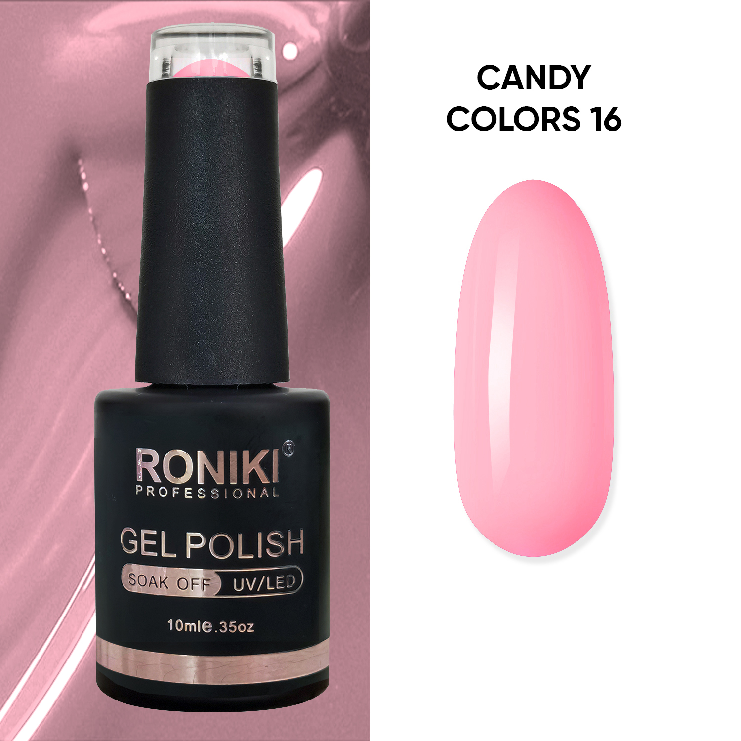 Oja Semipermanenta Roniki Candy Color 16