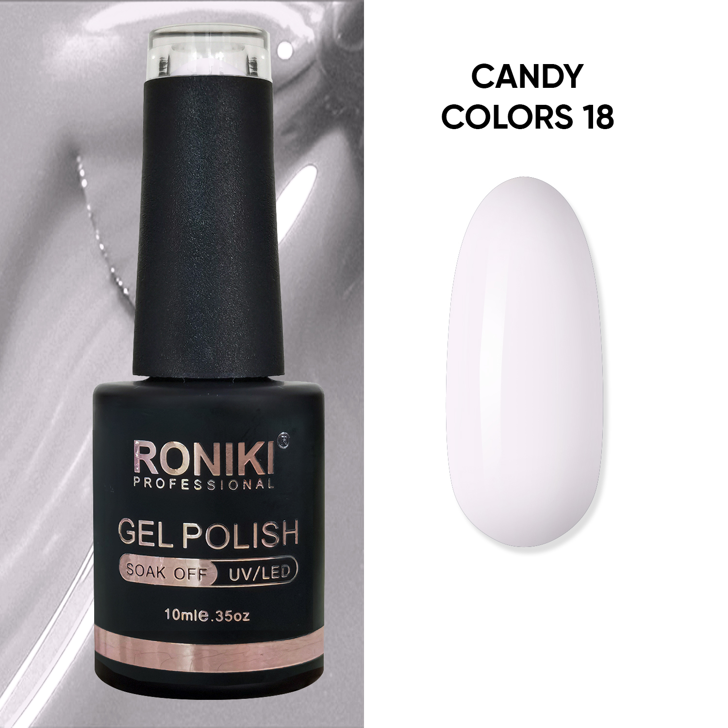 Oja Semipermanenta Roniki Candy Color 18