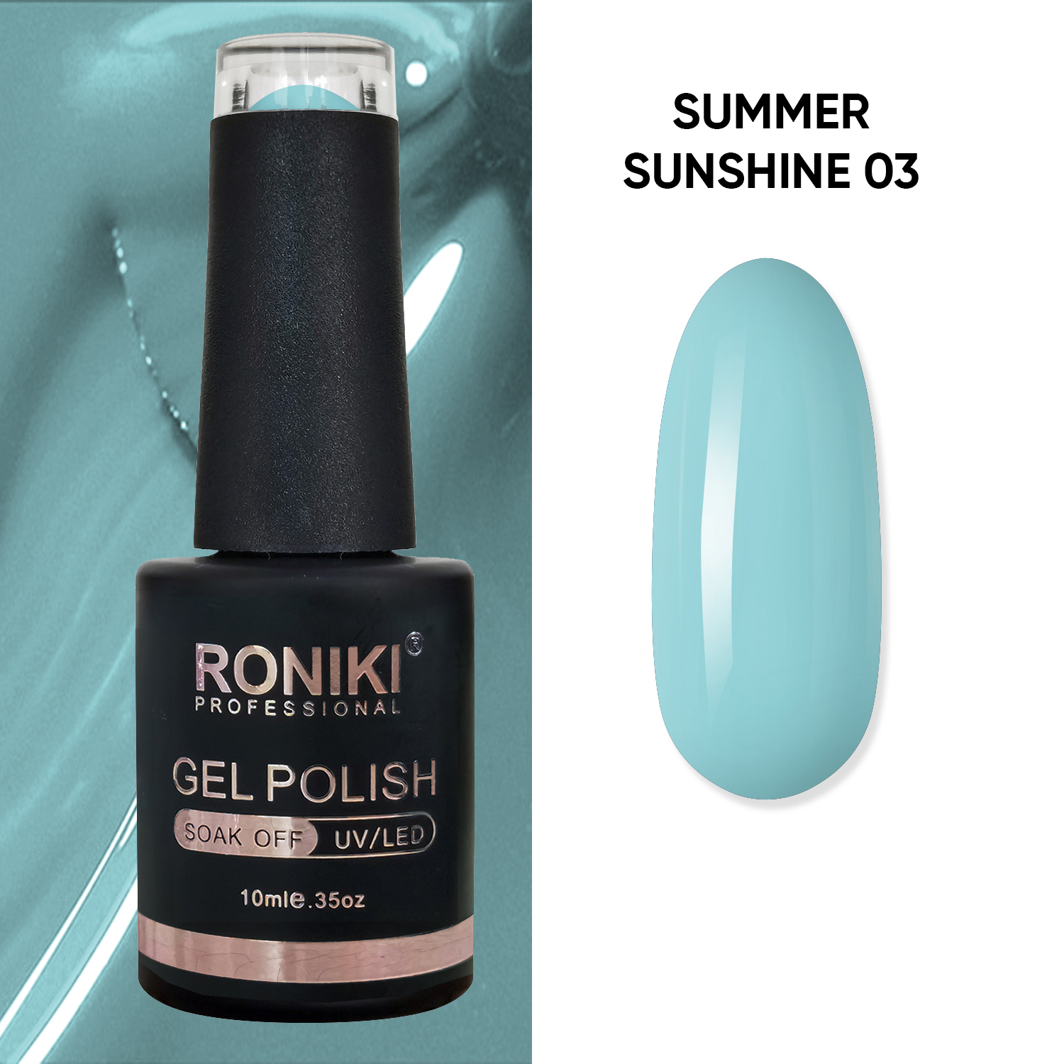 Oja Semipermanenta Roniki Summer Sunshine 03