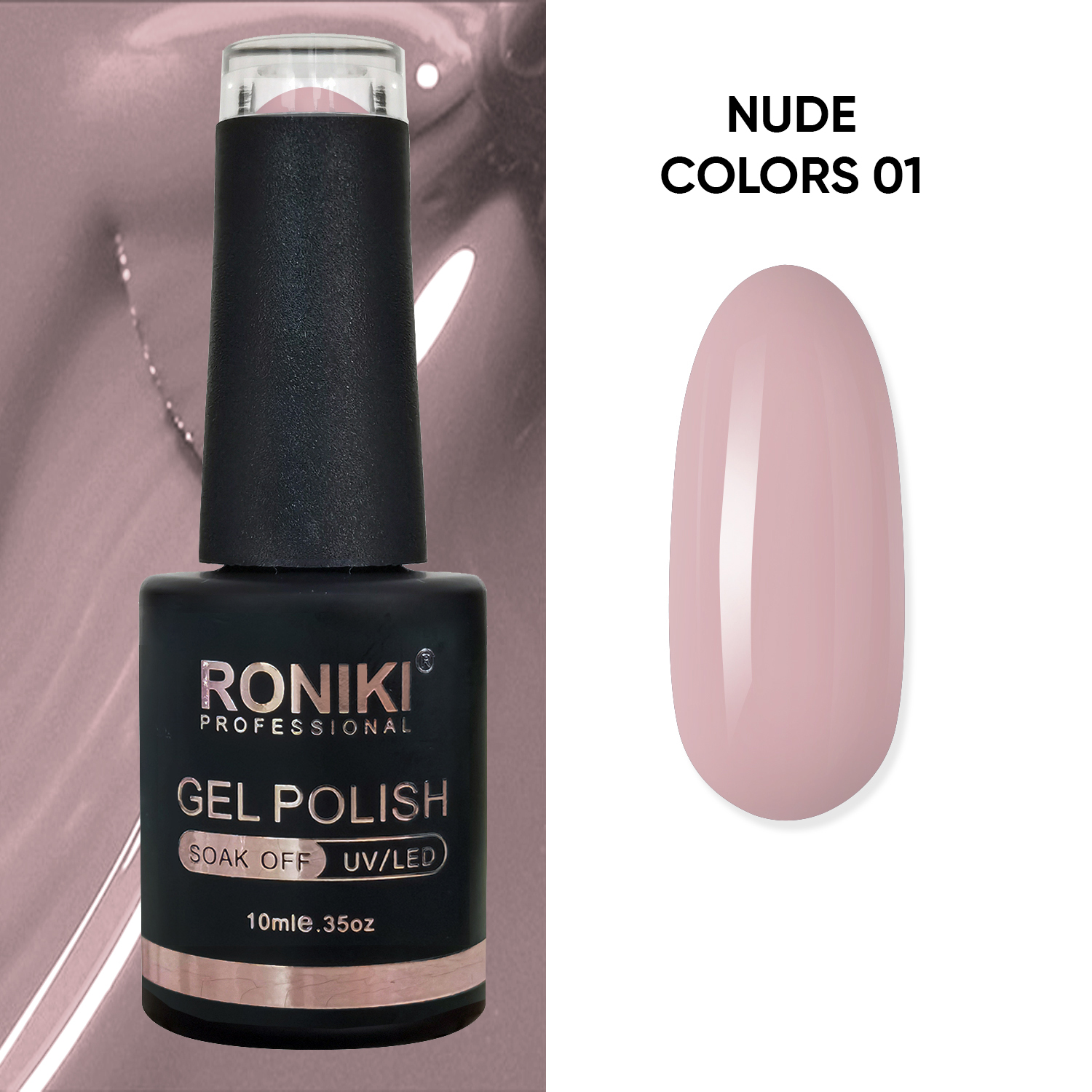 Oja Semipermanenta Roniki Nude Color 01