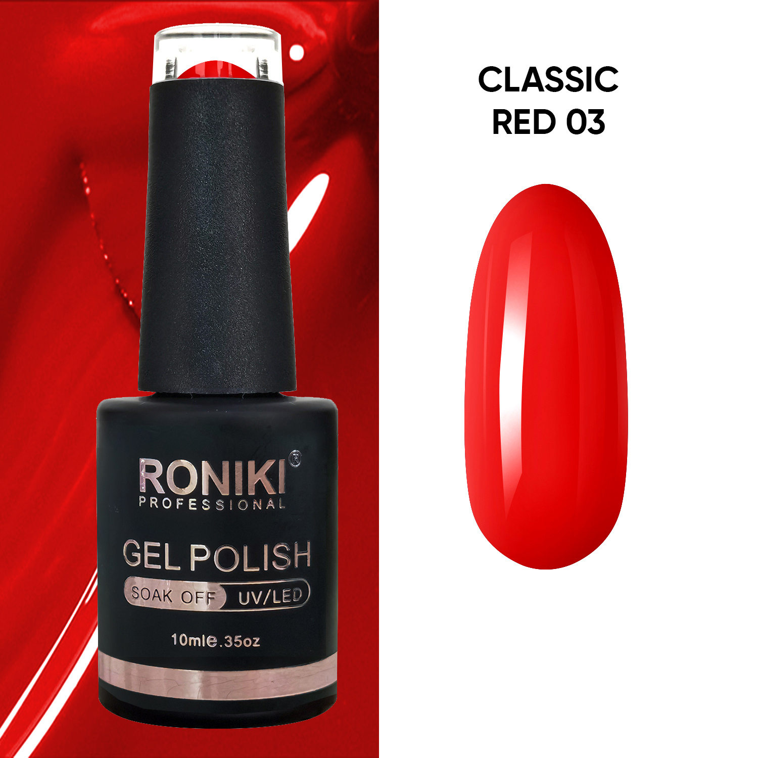 Oja Semipermanenta Roniki Classic Red 03
