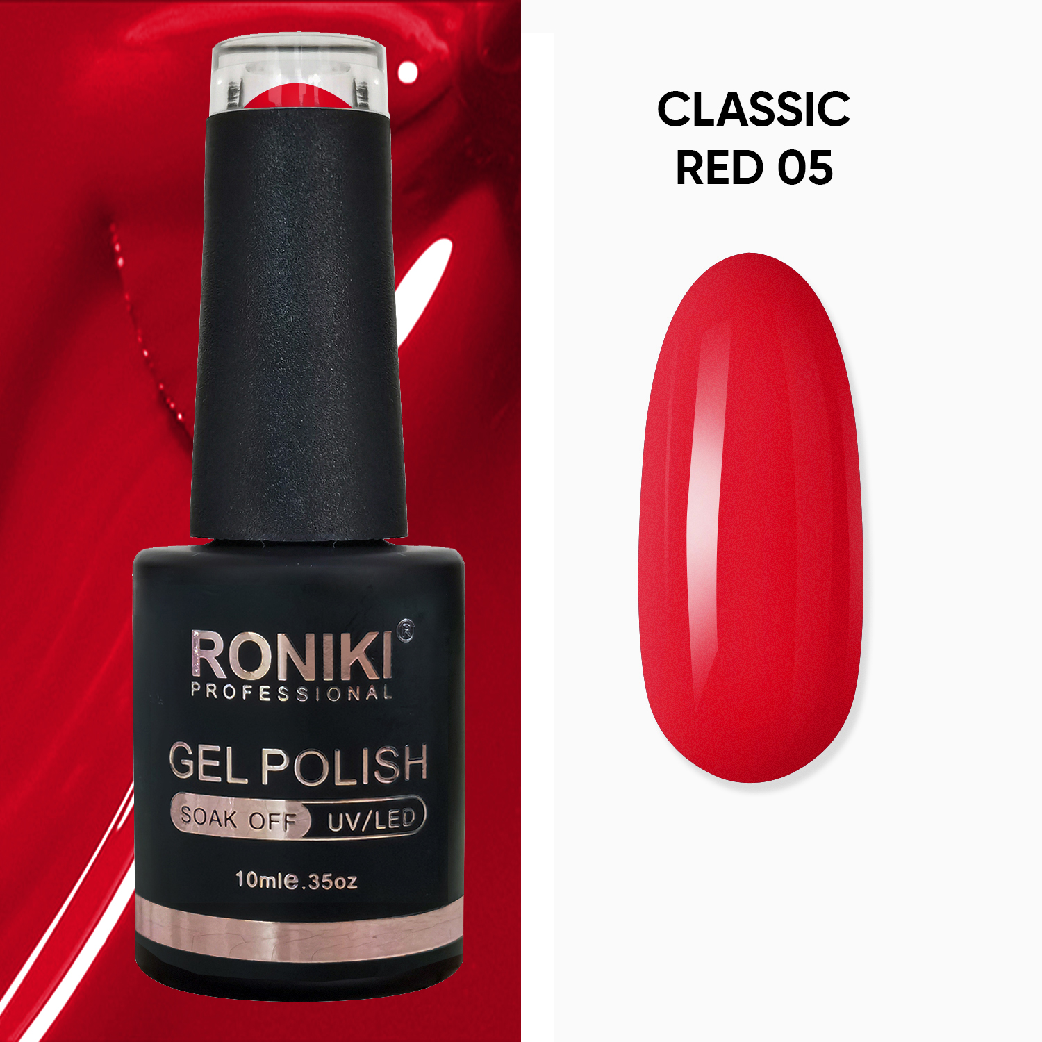 Oja Semipermanenta Roniki Classic Red 05