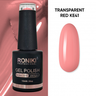 Oja Semipermanenta Roniki Transparent Red KE41