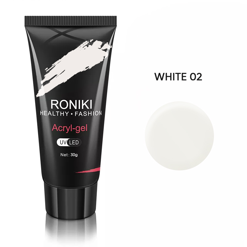 Acryl Gel Roniki 30g - White 02