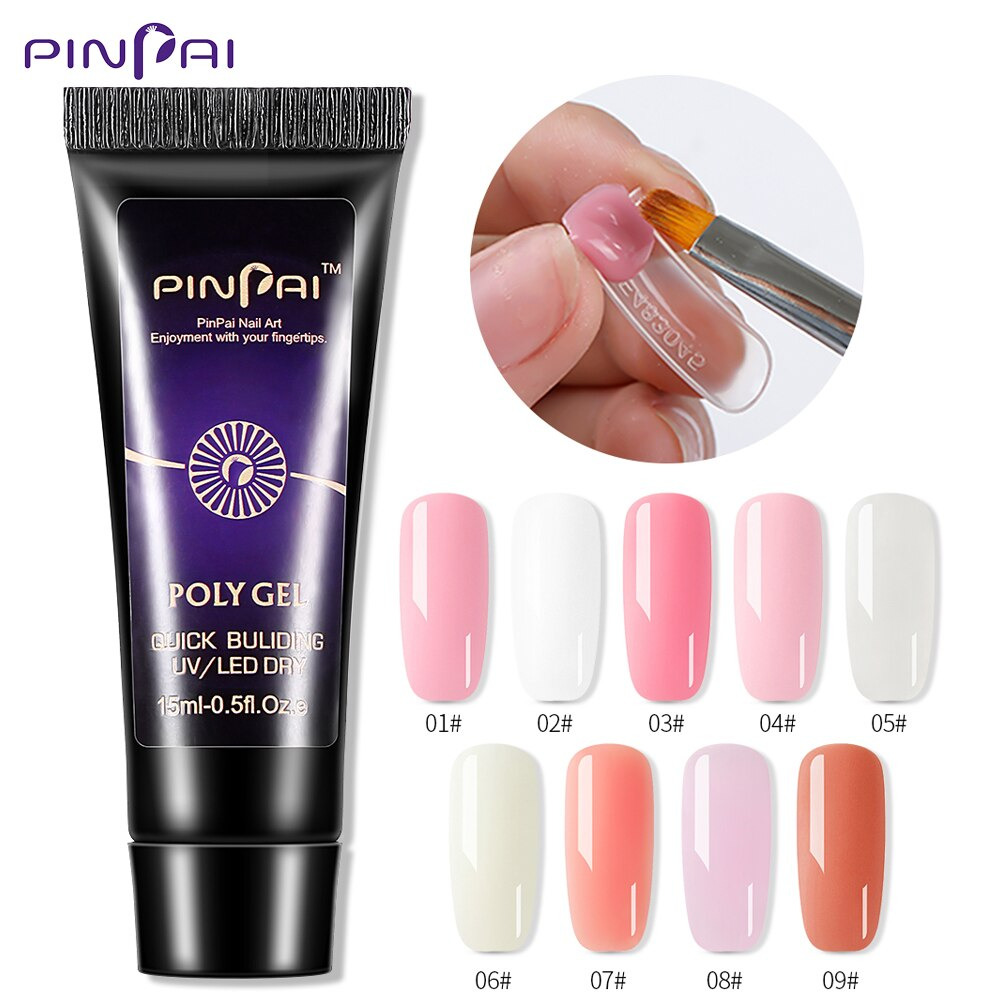 Polygel Pinpai 30ml Rose - 07 - 6 | YEO