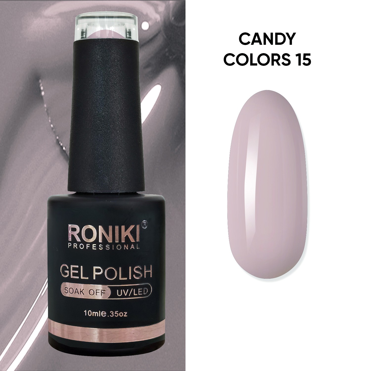 Oja Semipermanenta Roniki Candy Color 15