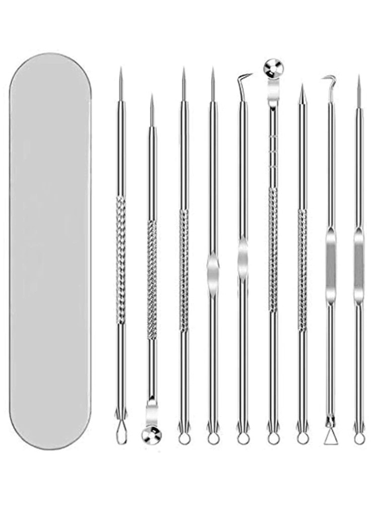 Set 9 Instrumente Profesionale Pentru Eliminarea Cosurilor si Punctelor Negre - 1 | YEO