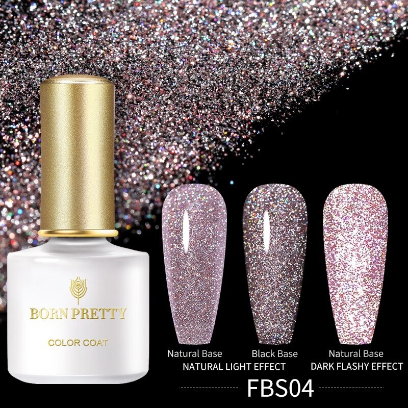 Oja Semipermanenta Born Pretty Sparkling Holographic 6ml - FBS04 - 1 | YEO