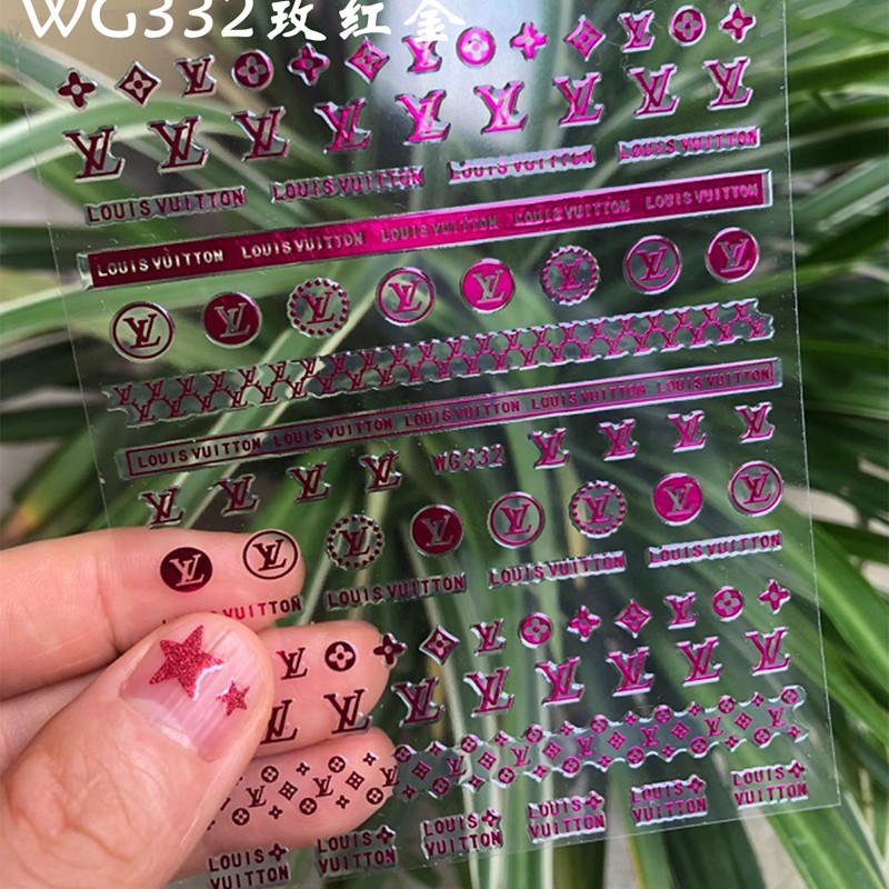 Sticker Unghii Pink – WG332 Brand imagine noua 2022 scoalamachiaj.ro