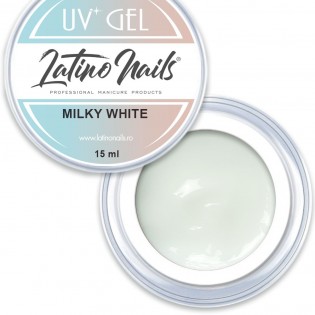 Gel Latino Nails Milky White 15 ml