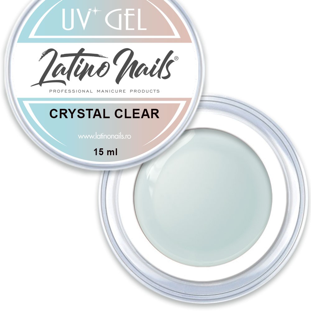 Gel Latino Nails Crystal Clear 3 in 1, 15ml 15ml