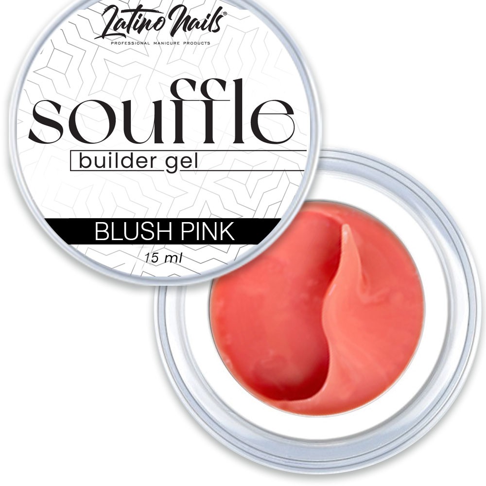 Gel Latino Nails Souffle Builder Gel Blush Pink 15 ml