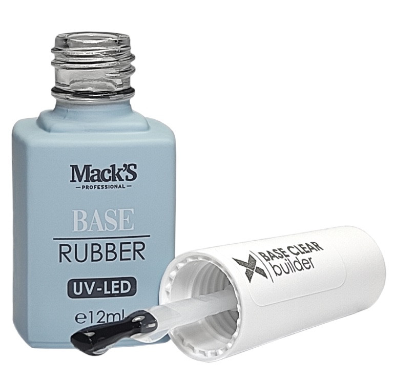 Poze Rubber X - Base Clear Mack`S 12 ml nailsup.ro 
