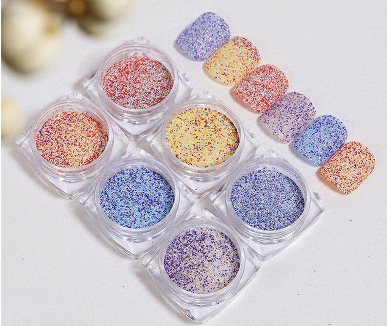 Sugar Powder Nail Art 01 - 1 | YEO