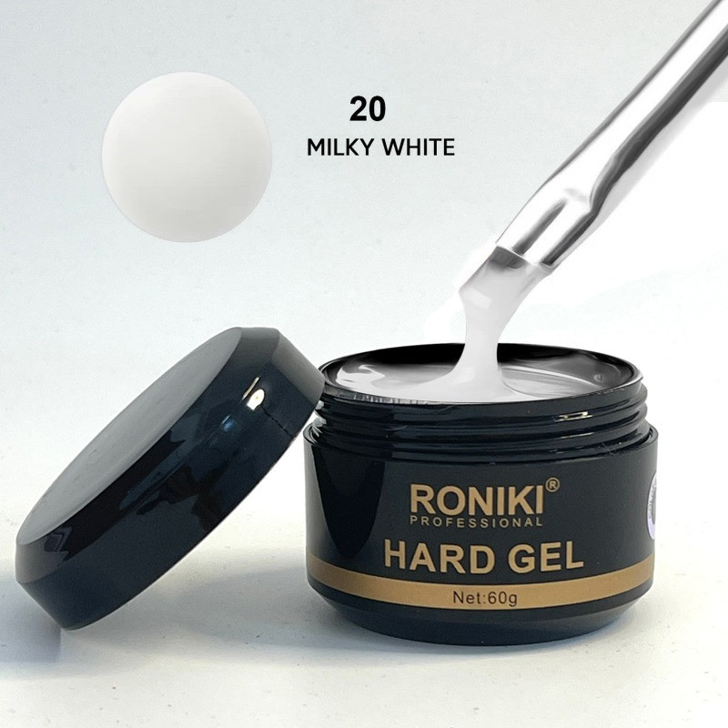 Gel Constructie Roniki 60g MILKY WHITE 20 - 1 | YEO