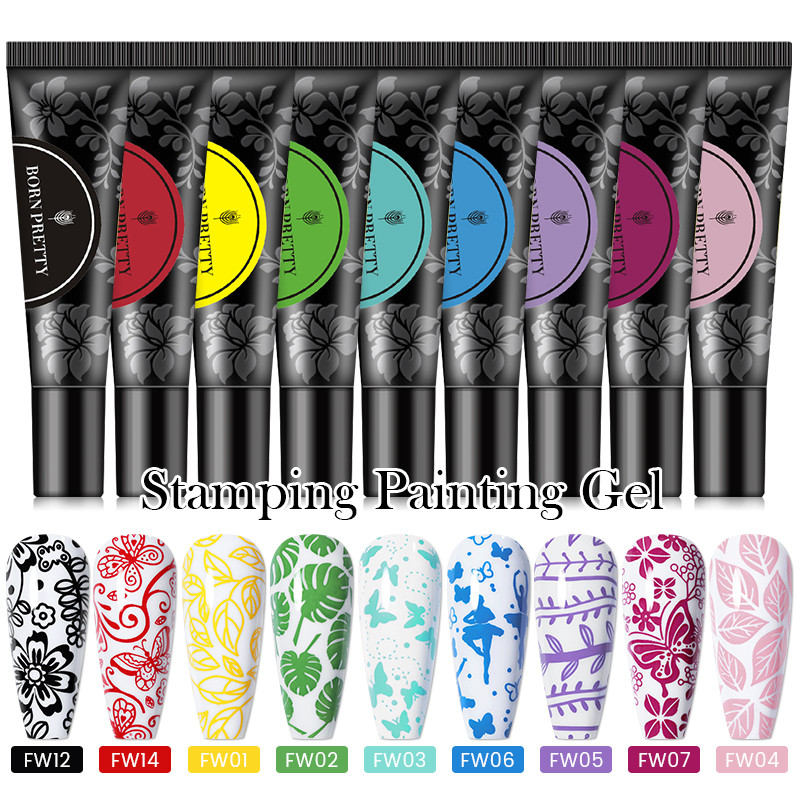 Gel pentru Stampila la Tub Born Pretty 11g - FW12 - 4 | YEO