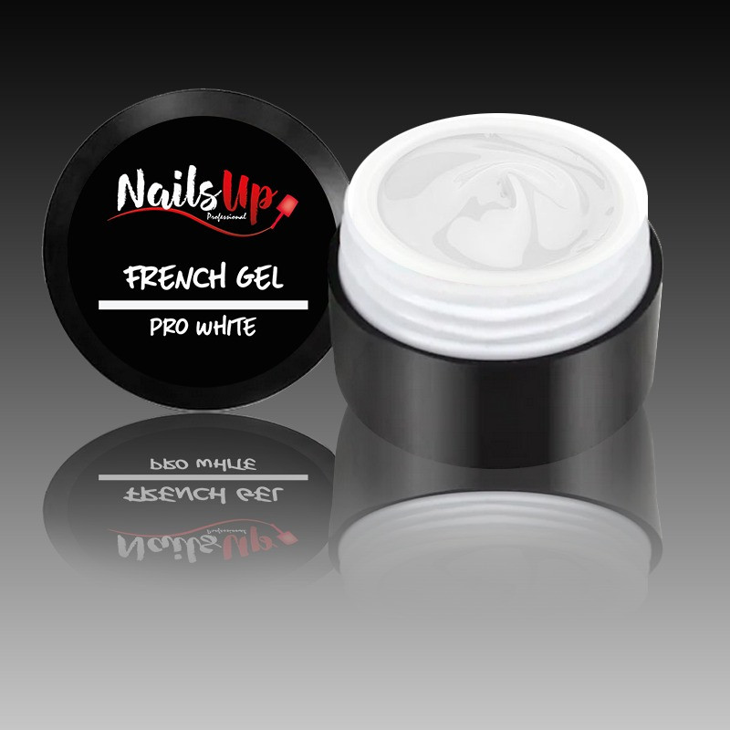 French Gel Nailsup - Pro White 5g