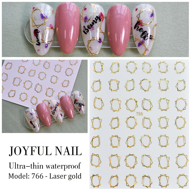 STICKER UNGHII - Gold JO 766