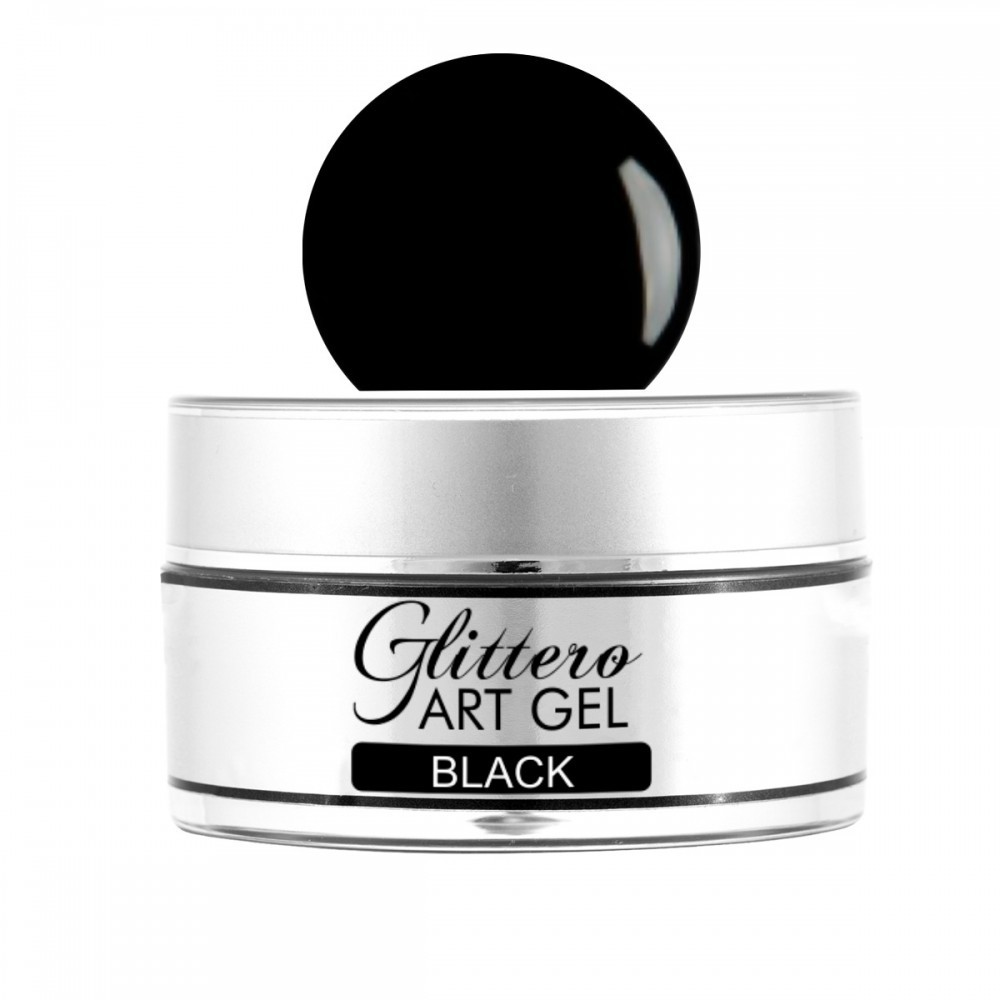Art Gel Glittero Nails – Black 5ml