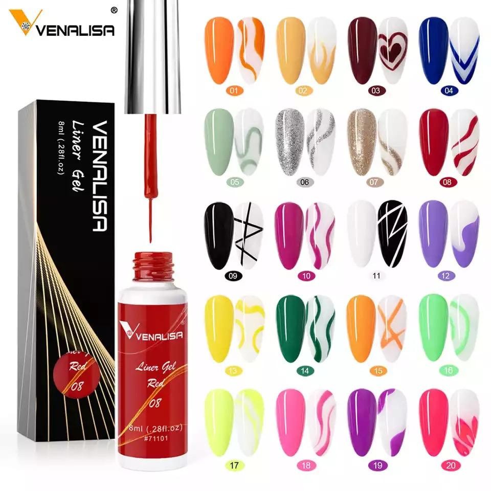 Gel pictura Venalisa 8 ml - 06 Silver - 2 | YEO