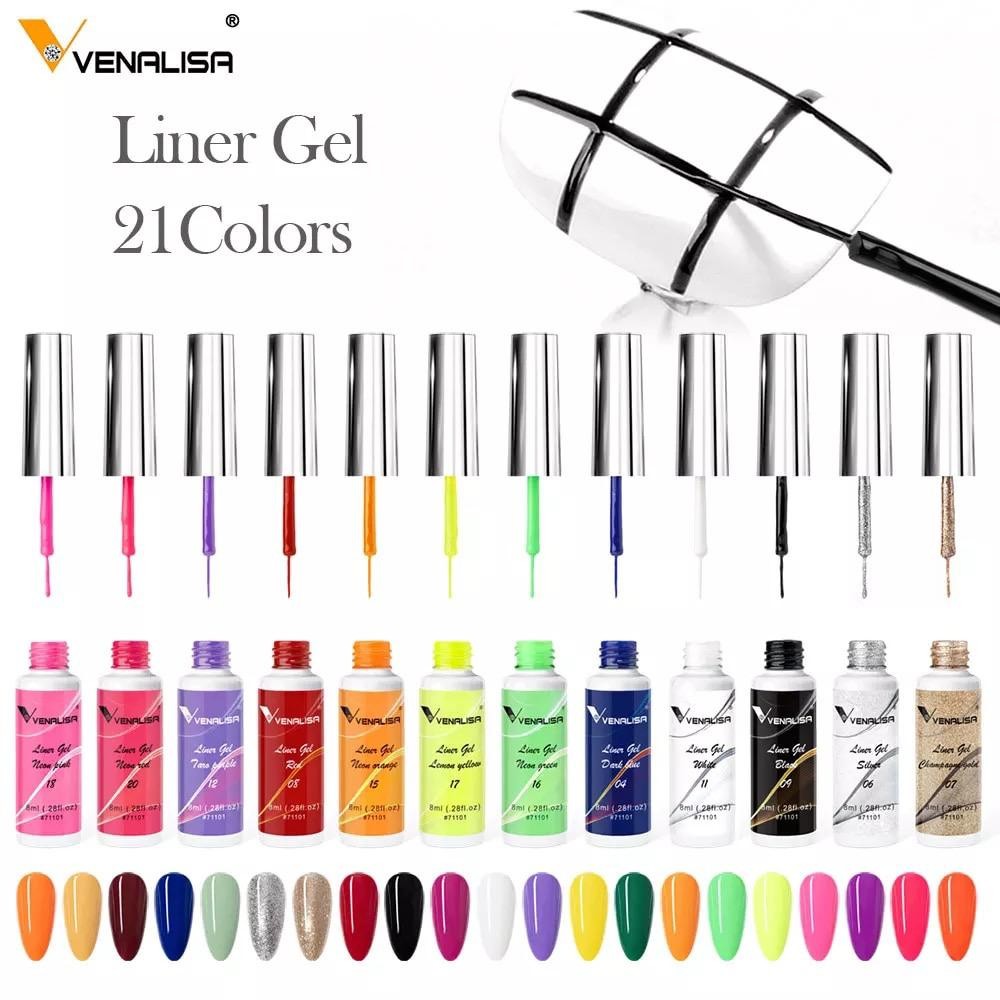 Gel pictura Venalisa 8 ml - 06 Silver - 3 | YEO