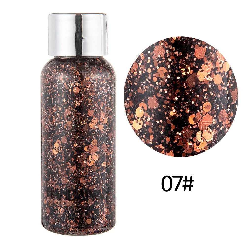 Sclipici pentru par si corp, Cosmetic Body Glitter 25ml, HandaiYan, 07 - 2 | YEO