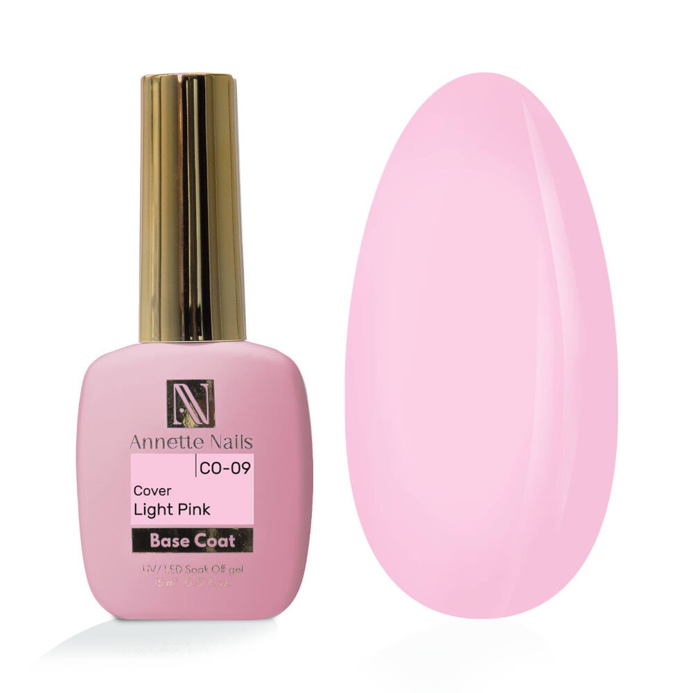 Baza Rubber Cover Light Pink CO-09 Annete Nails