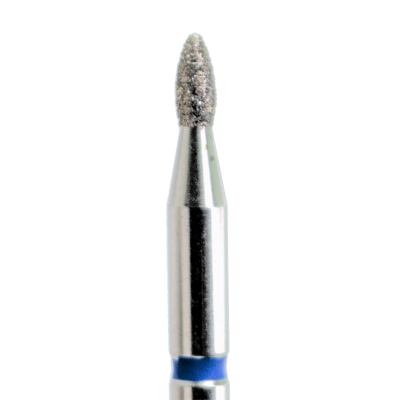 Bit Diamantat Rusesc NailsUp picatura, albastru, cuticula RS-D16-C100