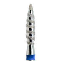 Bit Diamantat Rusesc NailsUp Flacra Tornado Albastru RS- D23-C108