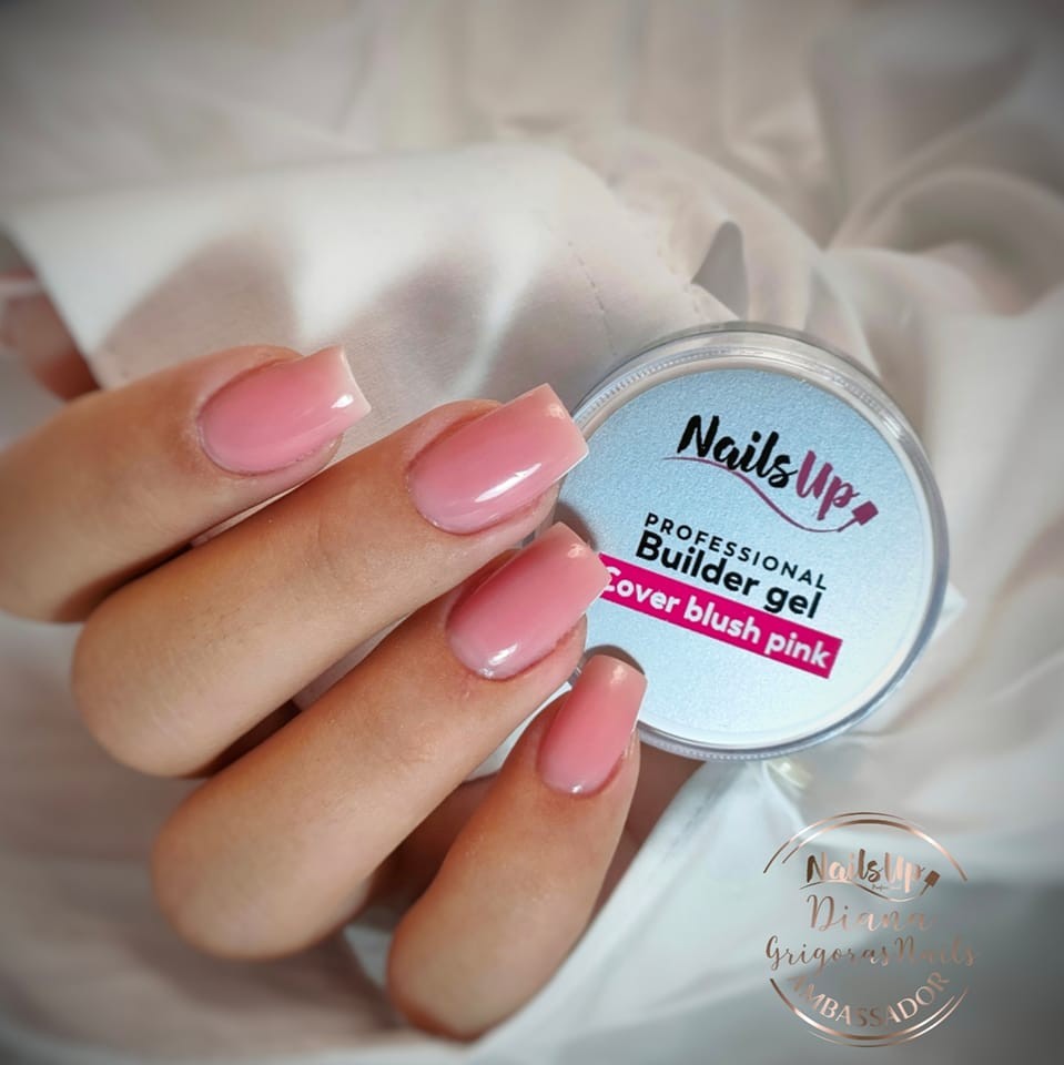 Gel UV Autonivelant NailsUp - Cover Blush Pink 15g
