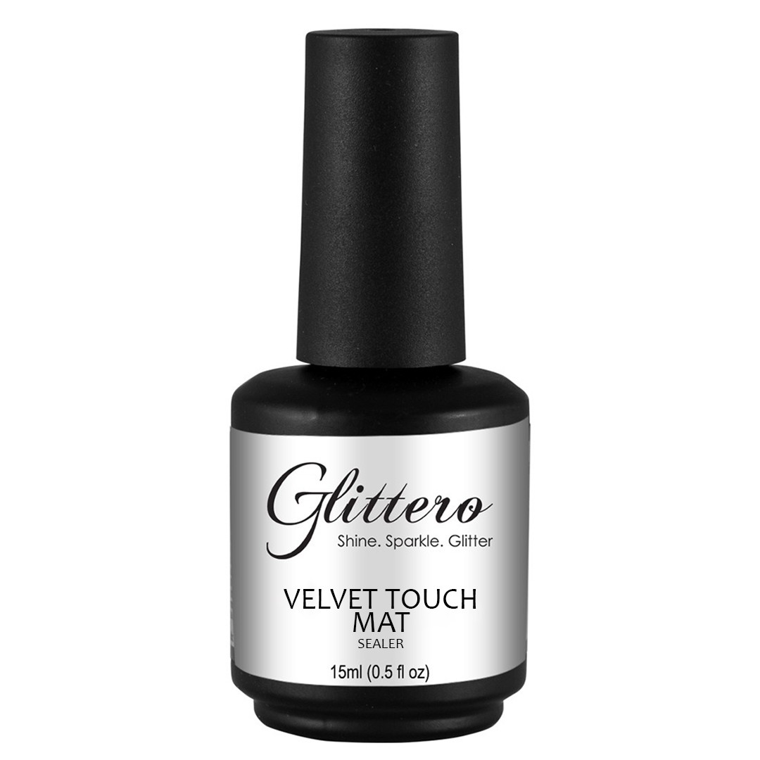 Velvet Touch Glittero Nails - Top Coat Matt 15ml