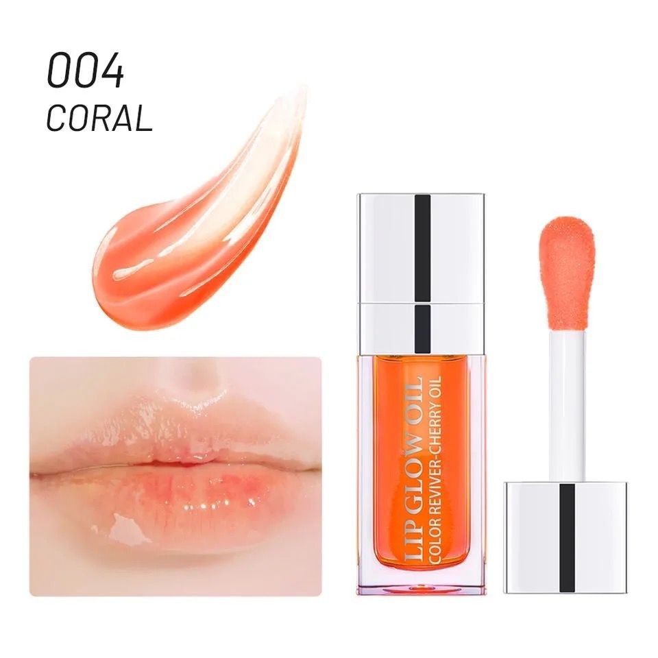 Balsam buze Lip Glow Oil hidratant 004 Coral - 1 | YEO