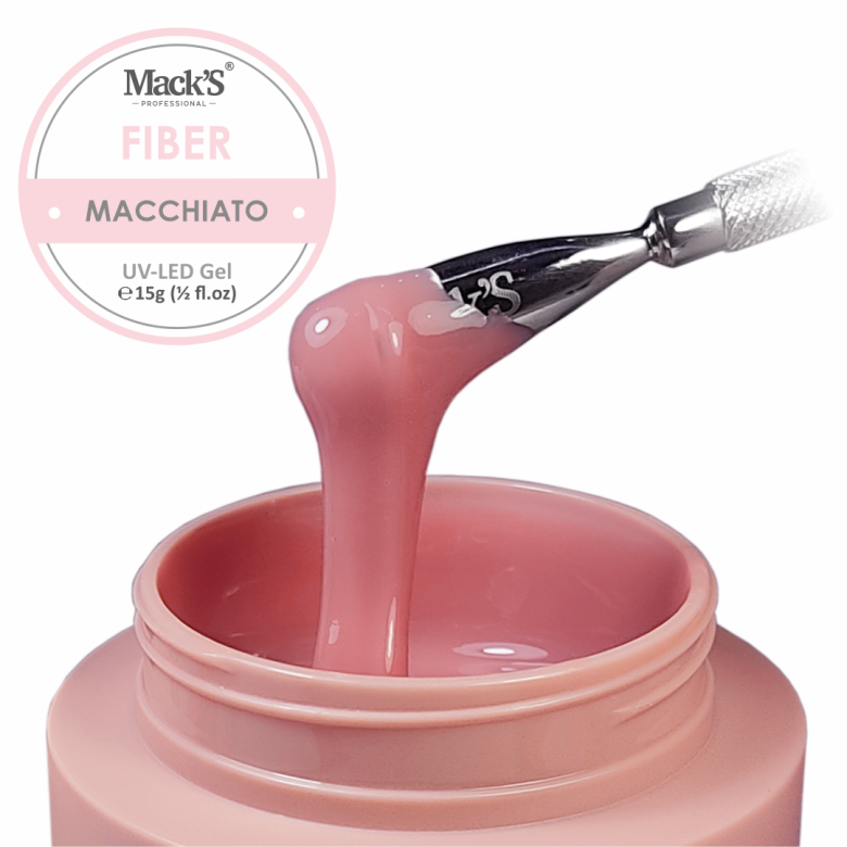 Gel UV Mack\'s Fiber Macchiato 15g