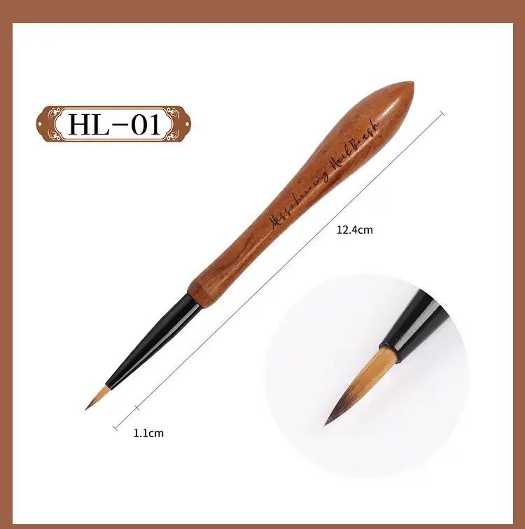 Pensula Pictura Nailsup Pentru Manichiura Hl-01