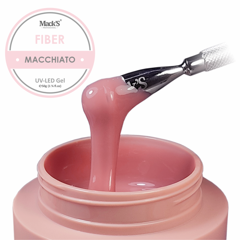 Gel UV Mack\'s Fiber Macchiato 50g