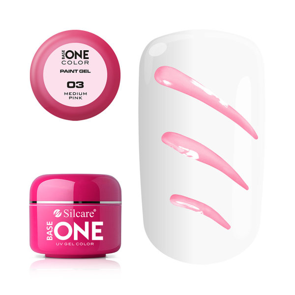 Gel Color Base One – 03 Medium Pink 5g