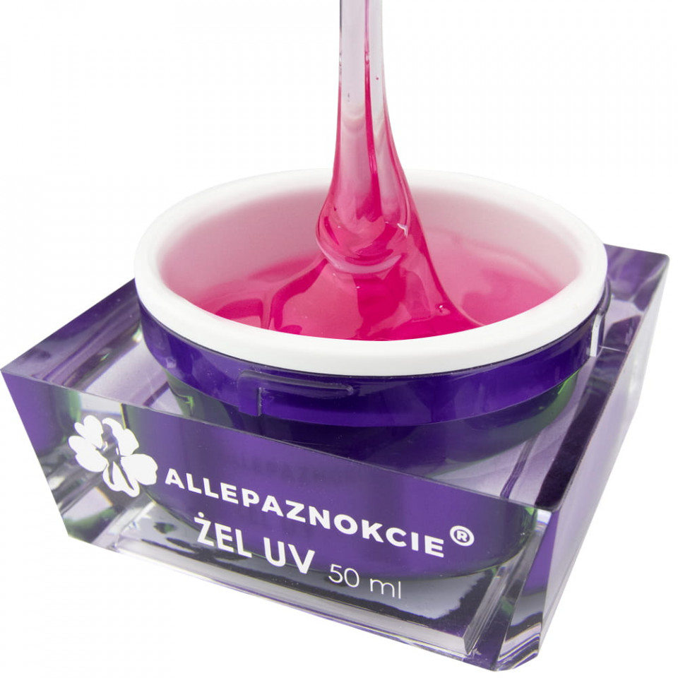 Gel UV Jelly Allepaznokcie Pink Glass 30ml 30ML poza noua reduceri 2022