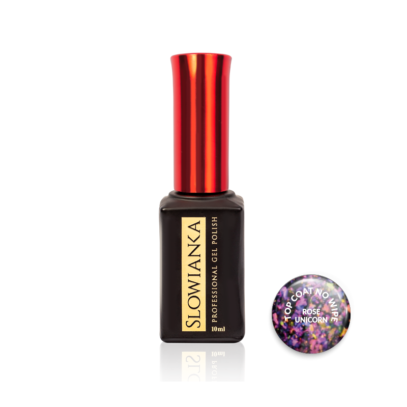 Top Coat Unicorn Slowianka - Rose 10ml