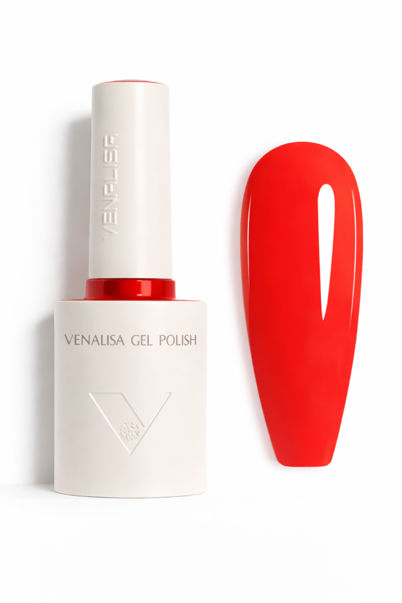 Ojă Semipermanentă Venalisa 5021C – Roșu Coral Intens
