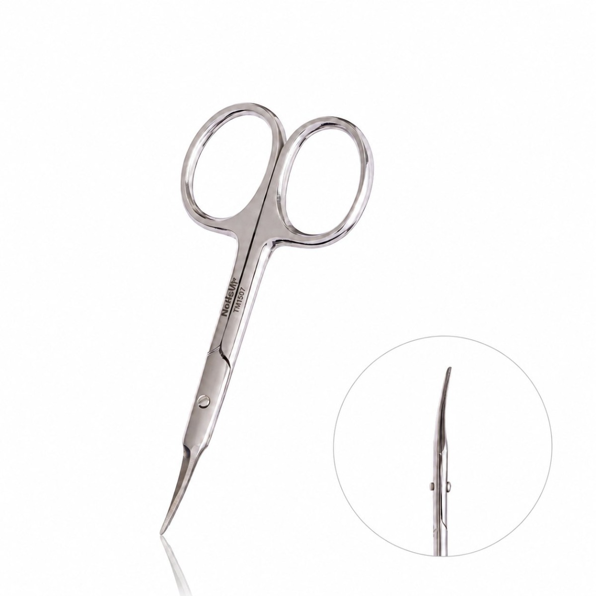 Forfecuță Cuticule NAILSUP TM507 cu Vârf Curbat pentru Manichiură și Pedichiură