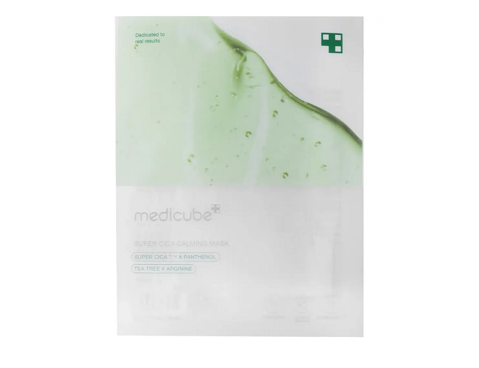 MEDICUBE – Mască de față calmantă Super Cica – 22 g