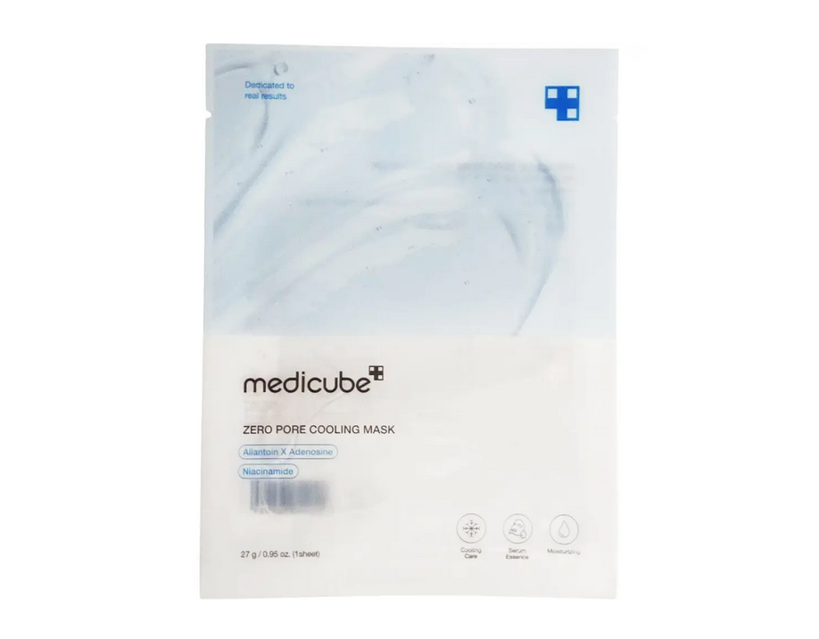 MEDICUBE – Mască de față răcoritoare pentru minimizarea porilor (Zero Pore) – 27 g