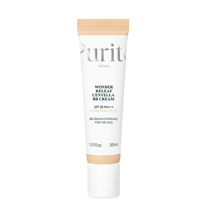 PURITO Wonder Releaf Centella BB Cream, 13 Neutral Ivory, 30 ml