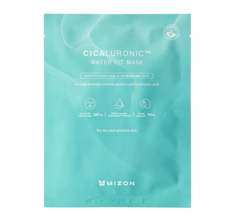 MIZON Cicaluronic Masca Servetel pentru Fata Calmanta 24ml