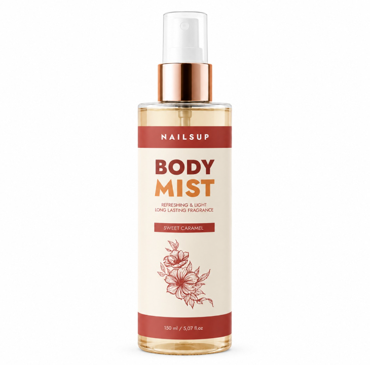 NAILSUP Spray de corp hidratant Sweet Caramel 150 ml