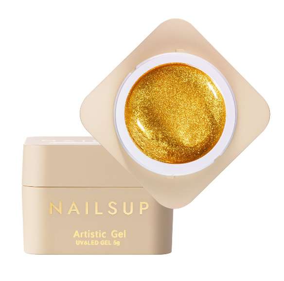 NAILSUP Metallic Artistic Gel 5 g Gold