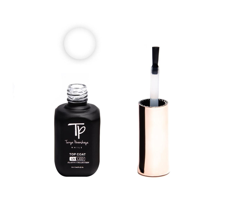 Resigilat Top No Wipe UV Unghii, TP Nails 12 ml, transparent